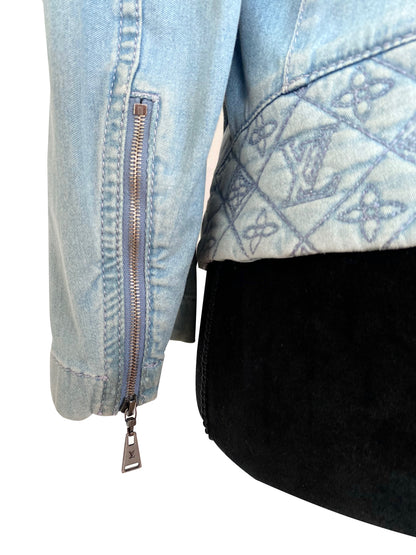 LOUIS VUITTON LV Monogramm Denim Jacket